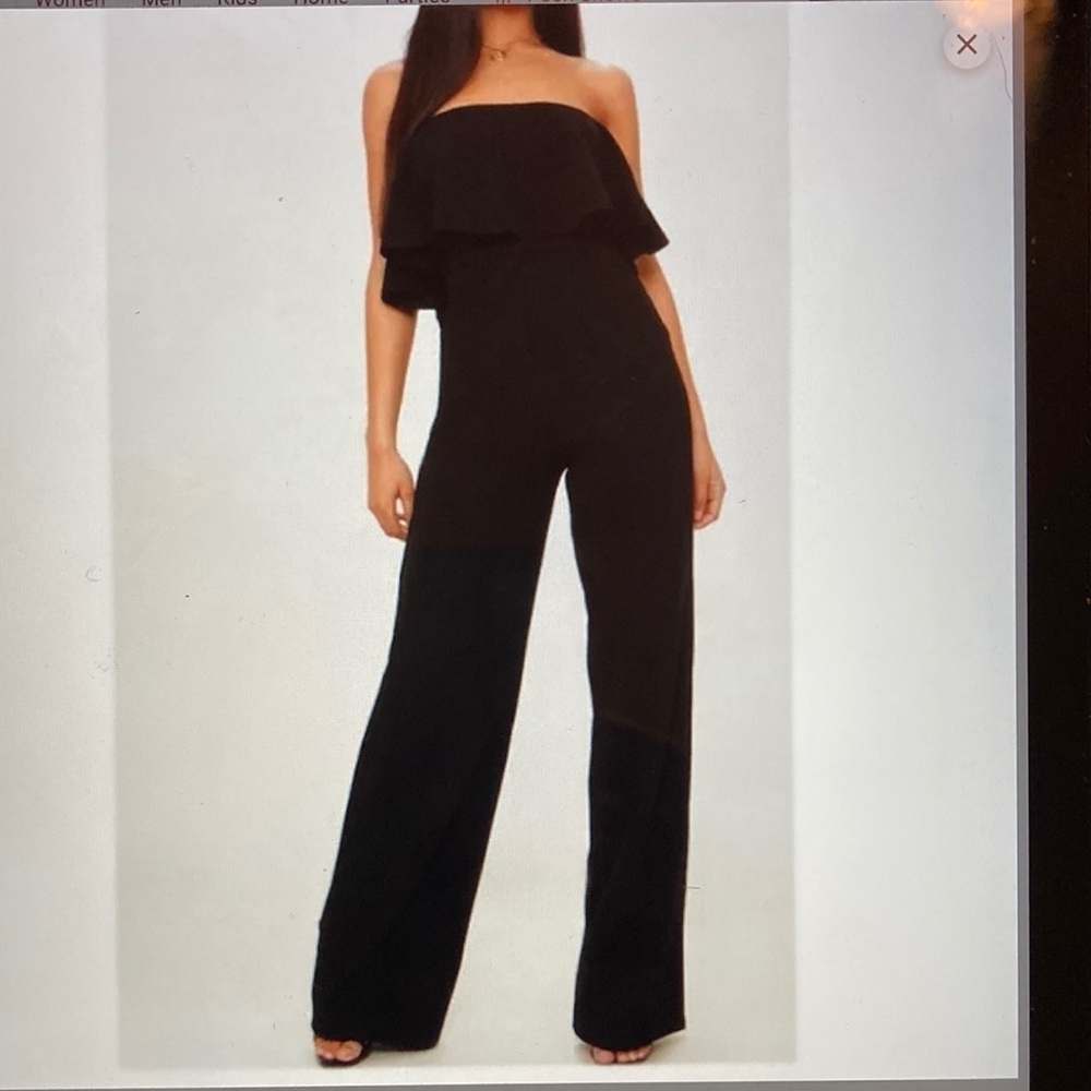 Standard People’s Project LA Black Strapless Jumpsuit.  Size M.
